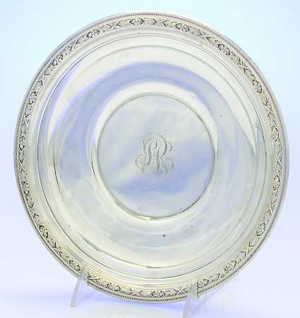 3619 (Sterling, Hollowware) 9" Sandwich Plate