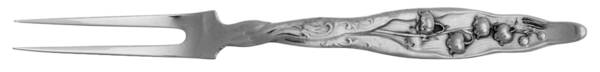Lily of The Valley (Sterling, 1885, No Monograms) Individual Berry Fork
