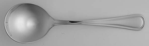 Marcie (Stainless) Round Bowl Soup Spoon (Bouillon)