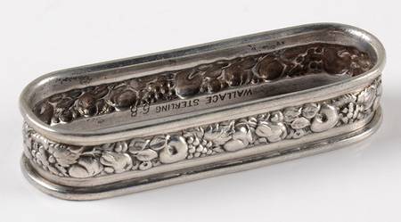 4041 (Sterling, Hollowware) Oblong Napkin Ring