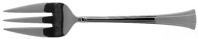 Mont Clare (Stainless) Large Solid Cold Meat Serving Fork