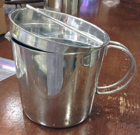 Stainless Hollowware Frothing Pitcher
