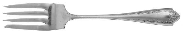Shirley (Silverplate) Individual Salad Fork