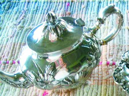 6545 (Sterling, Hollowware) Teapot