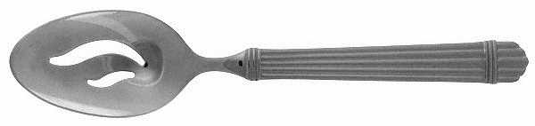 Chardonnay Frosted (Stainless) Pierced Tablespoon (Serving Spoon)