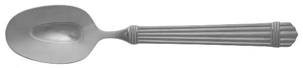 Chardonnay Frosted (Stainless) Place/Oval Soup Spoon