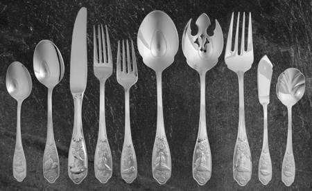 Woodland (Stainless) 45 Piece Starter Set