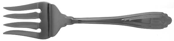 Montre (Stainless) Medium Solid Cold Meat Serving Fork