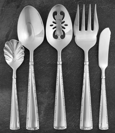 Portico (Stainless) 5 Piece Hostess Set