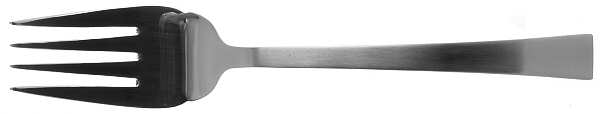 Metropolitan (Satin, Stainless) Medium Solid Cold Meat Serving Fork