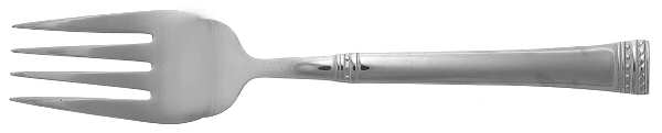 Corinth (Stainless) Medium Solid Cold Meat Serving Fork