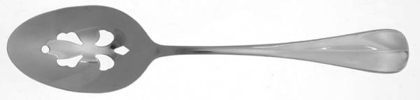 Continental Baquette-Baquette II (Stainless) Pierced Tablespoon (Serving Spoon)