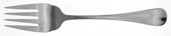 Continental Baquette-Baquette II (Stainless) Medium Solid Cold Meat Serving Fork