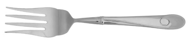 Ballet Ribbon (Stainless) Cold Meat Fork Large, Stainless Tines HC