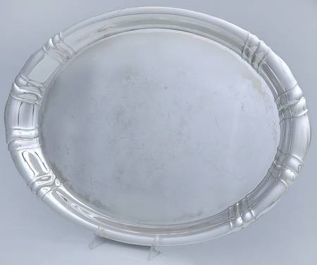 Silverplate Hollowware 19" Oval Serving Platter