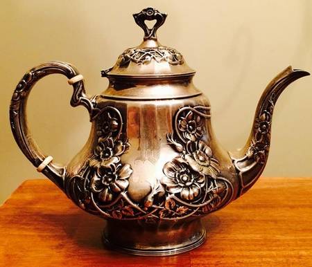 1400 (Sterling, Hollowware) Teapot