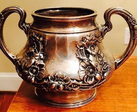 1400 (Sterling, Hollowware) Sugar Bowl No Lid
