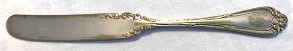 Astoria (Silverplate, 1898, No Monograms) Youth Knife, Solid Piece