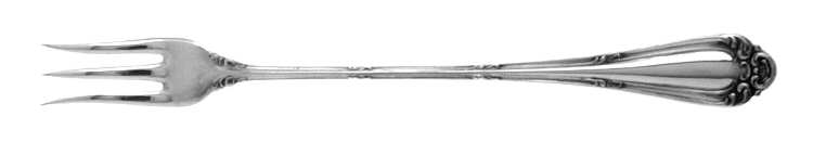 Astoria (Silverplate, 1898, Monograms) Cocktail/Seafood Fork