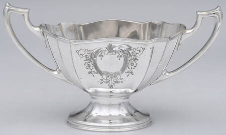 V456 (Silverplate, Hollowware) Silverplate Open Sugar Bowl