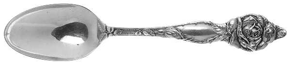 Floral Series (Sterling, Multi-Motif) Teaspoon
