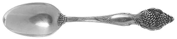 Floral Series (Sterling, Multi-Motif) Teaspoon
