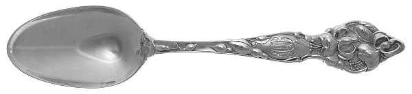 Floral Series (Sterling, Multi-Motif) Teaspoon