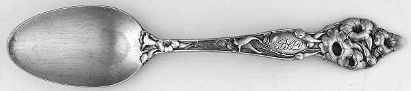 Floral Series (Sterling, Multi-Motif) Teaspoon