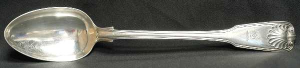 WME1 (Sterling) Large Solid Dressing Spoon