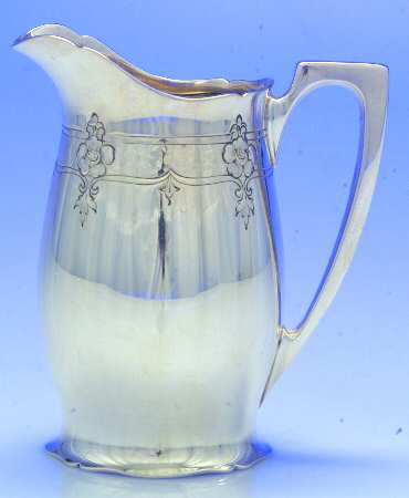 Antique (Strl, Hollow, Floral) Creamer