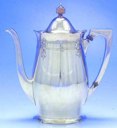 Antique (Strl, Hollow, Floral) Teapot
