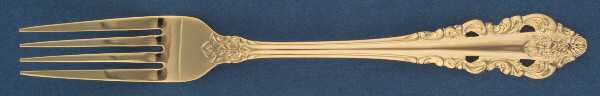 Antique Baroque (Gold Electroplate) Fork