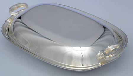 Amesbury (Silverplate, Hollowware) 10" Oval Double Vegetable