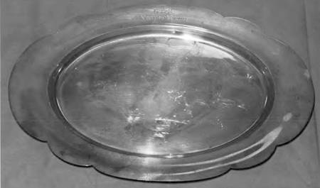 Quincy (Sterling, Hollowware) Large Waiter Tray