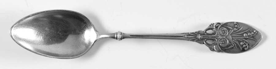Lily (Sterling, 1870, Pierced Handle) Five O'Clock Teaspoon