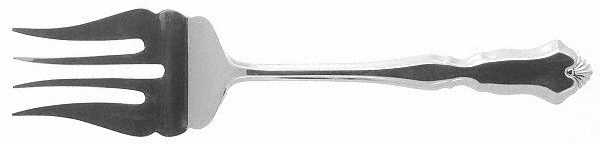 Centennial (Silverplate) Medium Solid Cold Meat Serving Fork