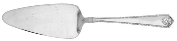 French Shell (Silverplate) Solid Pie Server