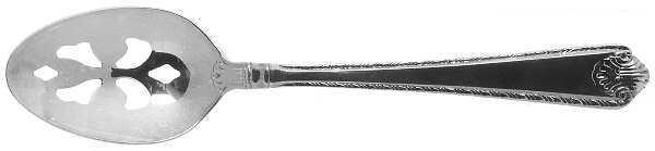 French Shell (Silverplate) Pierced Tablespoon (Serving Spoon)