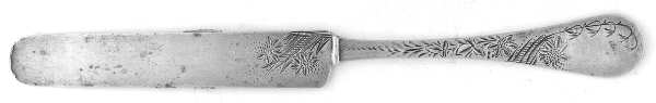 WHS30 (Sterling) Solid Dessert/Tea Knife
