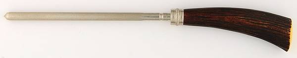 WAF19 (Stainless) Large Roast Steel Rod Knife Sharpener