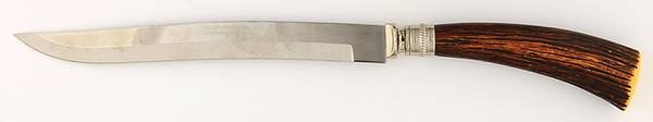 WAF19 (Stainless) Large Stainless Blade Roast Carving Knife