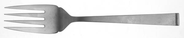 Julienne (Stainless) Large Solid Cold Meat Serving Fork