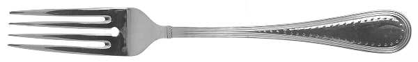 Grosgrain (Stainless) Fork by Wedgwood Silver