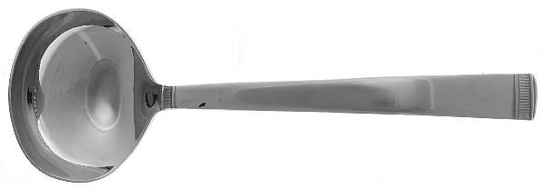 Chime (Stainless) Solid Gravy Ladle by Wedgwood Silver