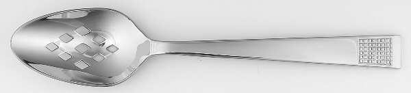 Blanc Sur Blanc (Stainless) Pierced Tablespoon (Serving Spoon)