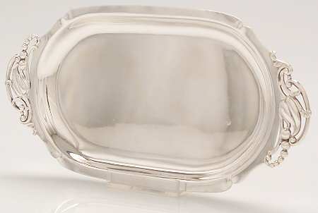 WSC4H (Sterling, Hollowware) Tray for Sterling Creamer & Sugar Set