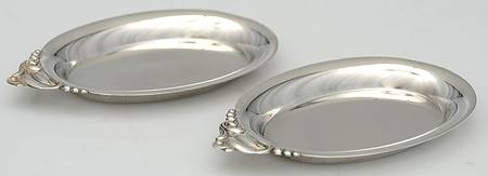 WSC4H (Sterling, Hollowware) Butter Pat - Set of 2
