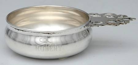 663 (Silverplate, Hollowware) Porringer
