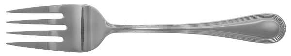 Medallion (Stainless) Medium Solid Cold Meat Serving Fork