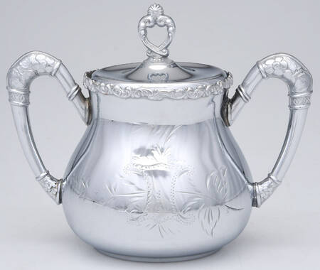 183 (Silverplate, Hollowware) Sugar Bowl & Lid